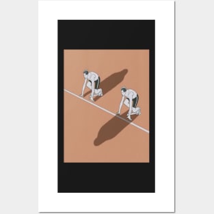 guy billout diving board Posters and Art